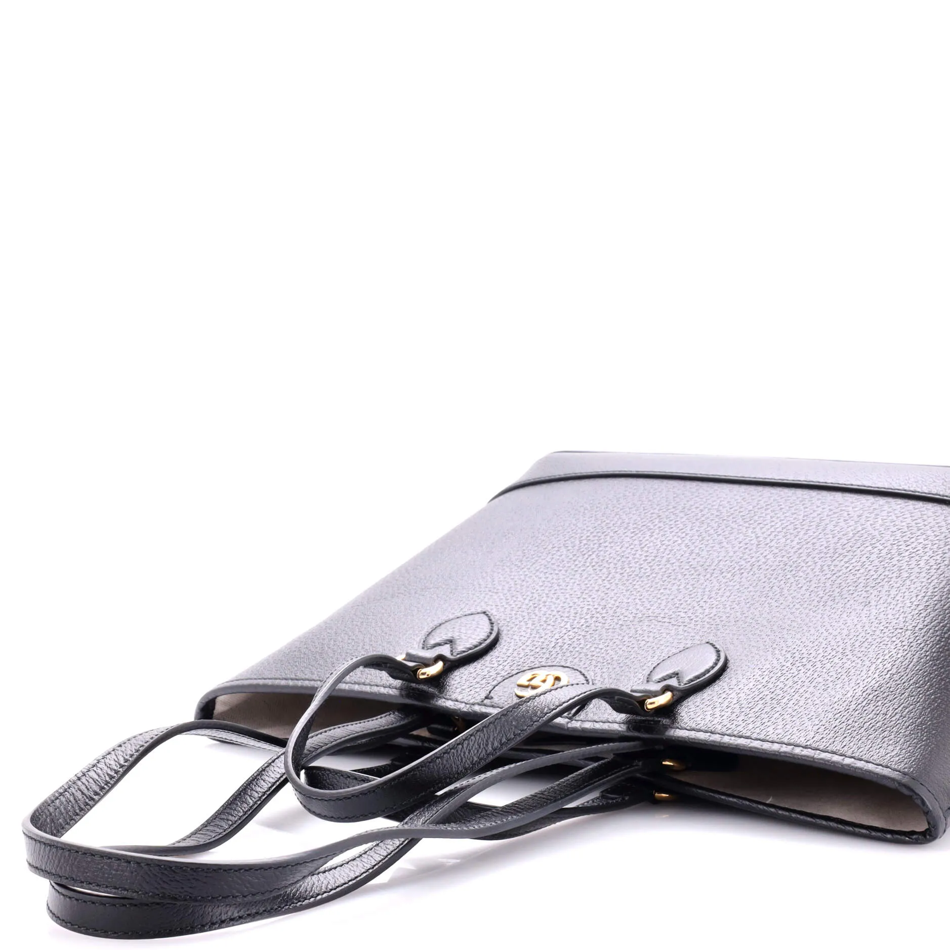 Ophidia Top Handle Shopping Tote Leather Small