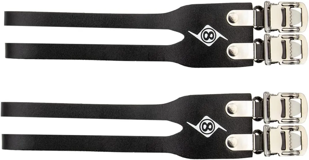 Origin8 Leather Toe Straps