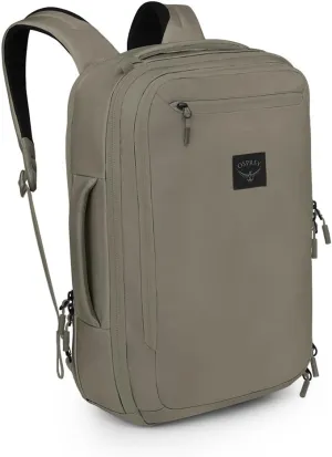 Osprey Aoede 25L Commuter Briefcase Backpack, Tan Concrete