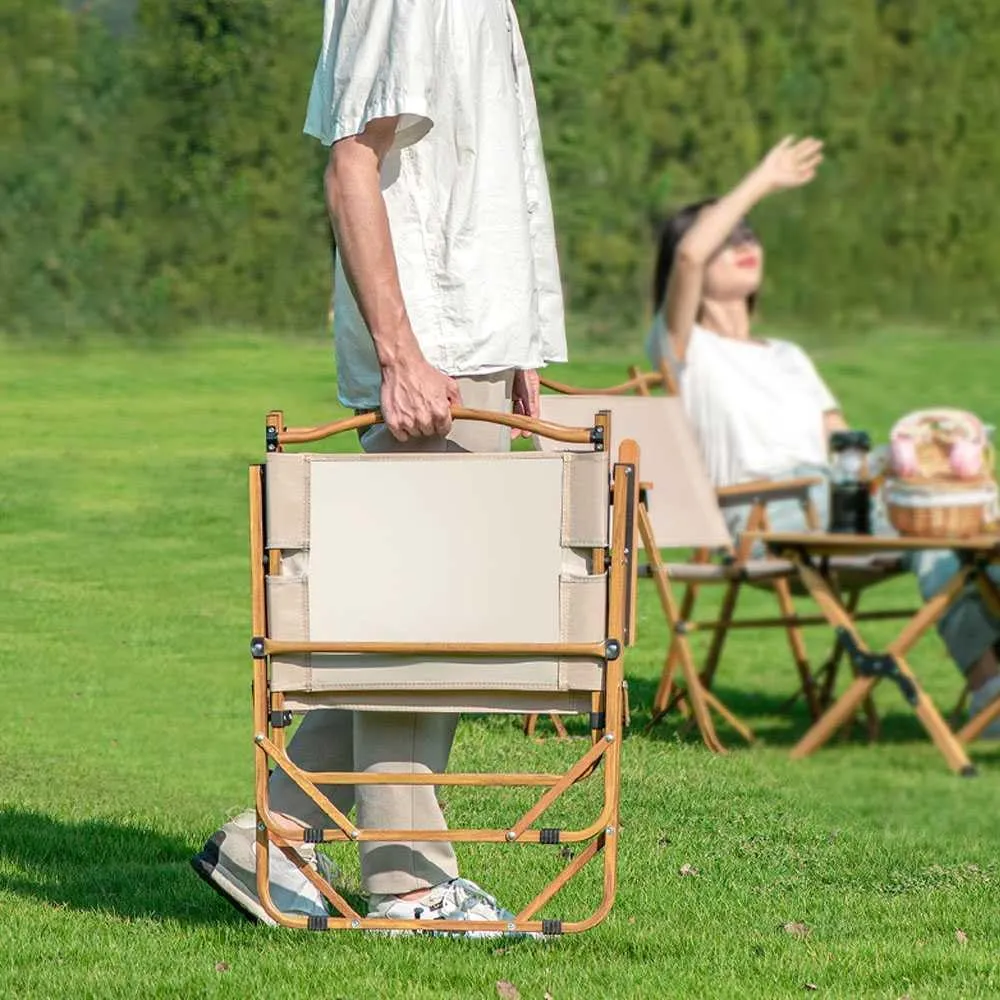 Outdoor Portable Camping Chair, Ultra-Compact and Lightweight Folding Chair for Camping, Beach, Picnic