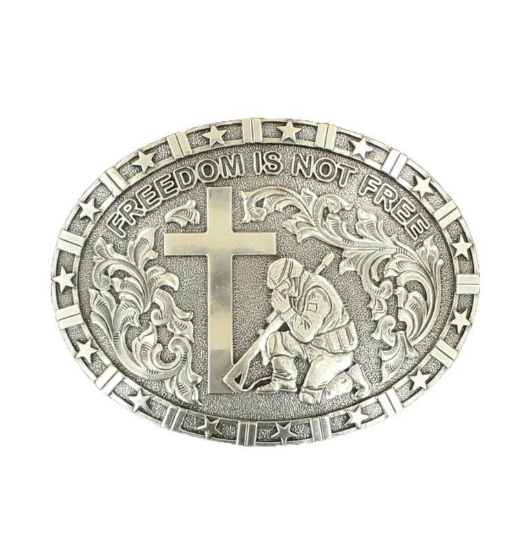 Oval Smth Edge Freedom Buckle