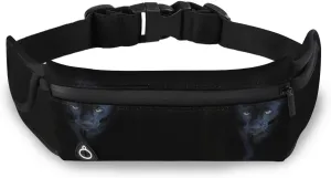Oyihfvs Adjustable Running Belt, Fanny Pack Waist Pack, Runners Bag, Sports Hiking Fitness Exercise Gym Pouch for Women Men Accessories