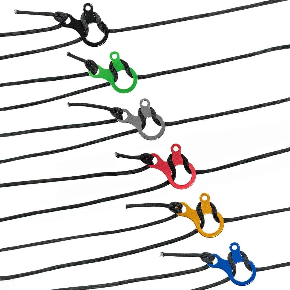 Paracord Planet 3 Hole Tensioner – Adds Tension to Line of Various Makes – 6 Colors Available in Multiple Packs