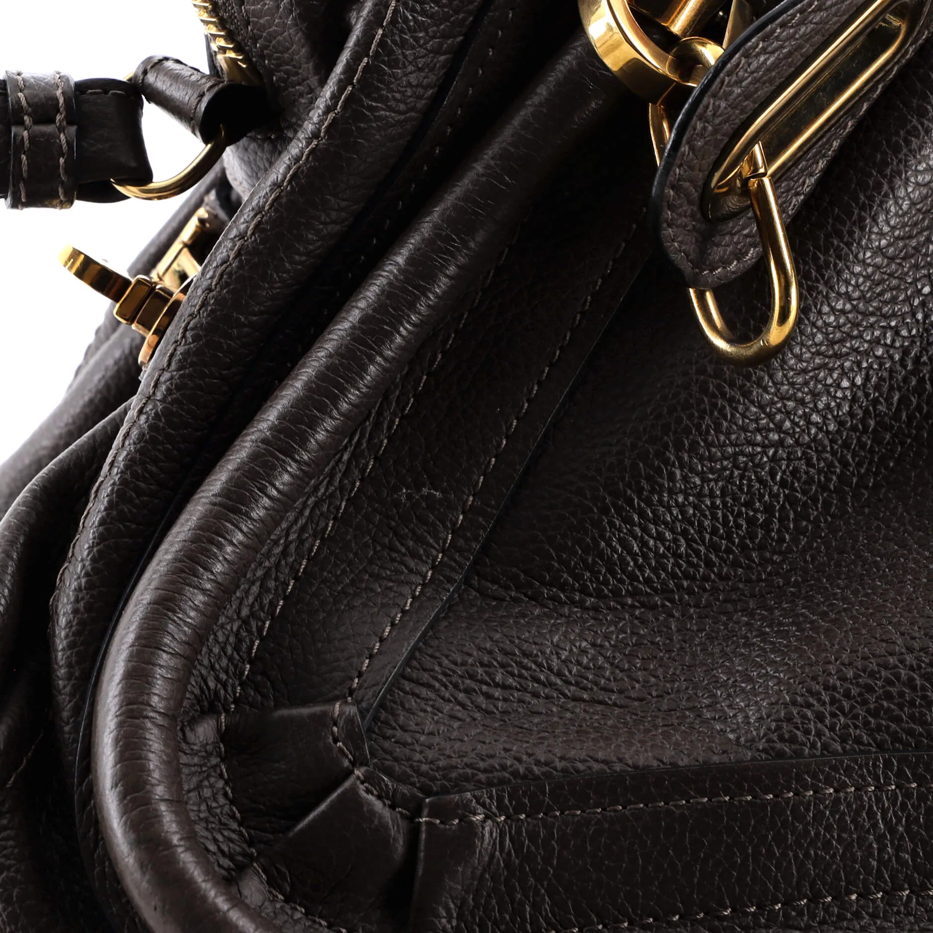 Paraty Top Handle Bag Leather Medium
