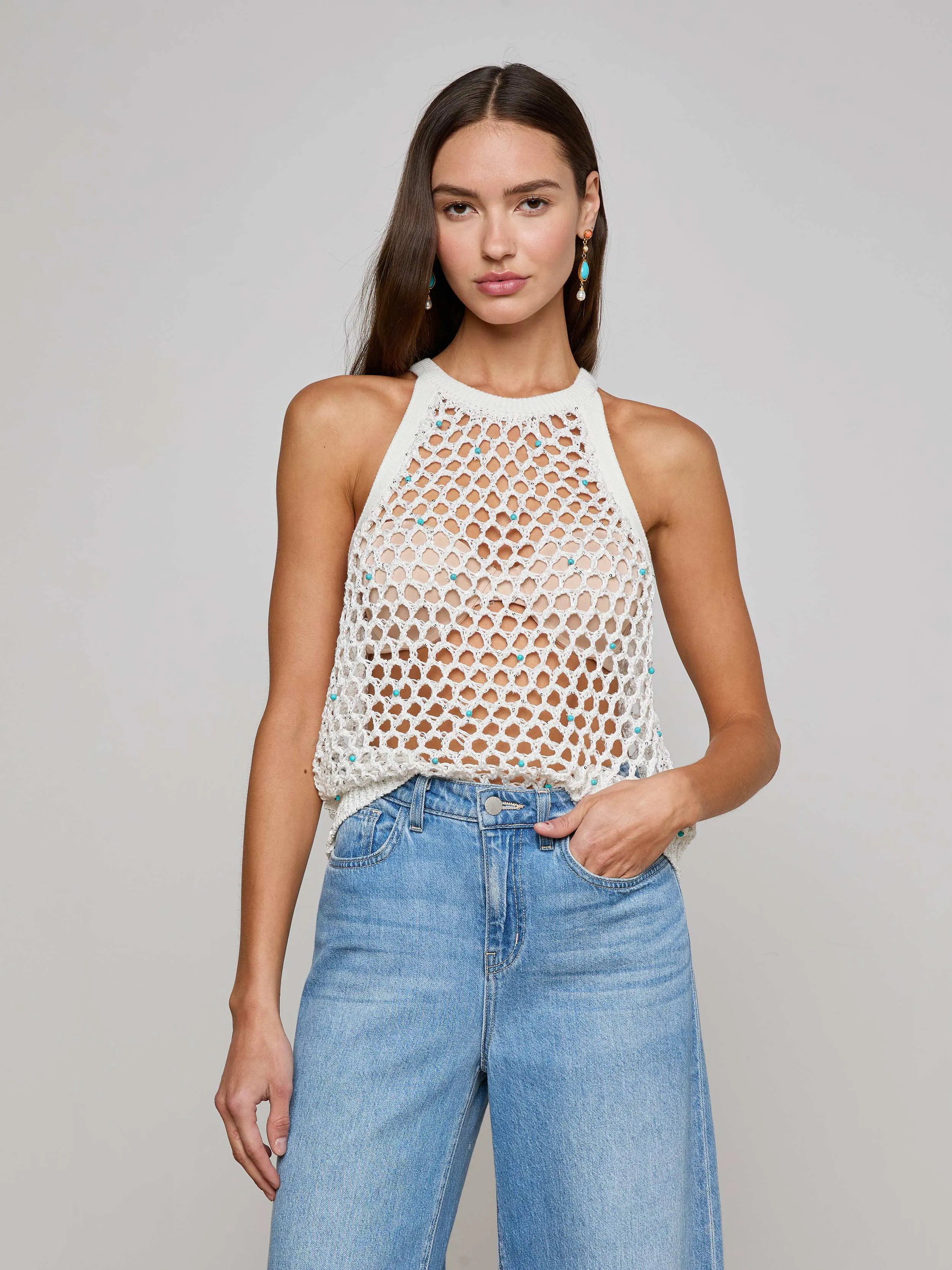 Parmida Embellished Tank