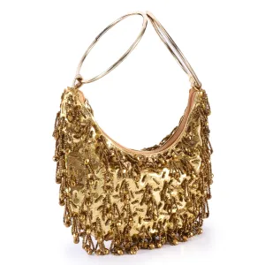 Pearl & Sequin Embellished Bag