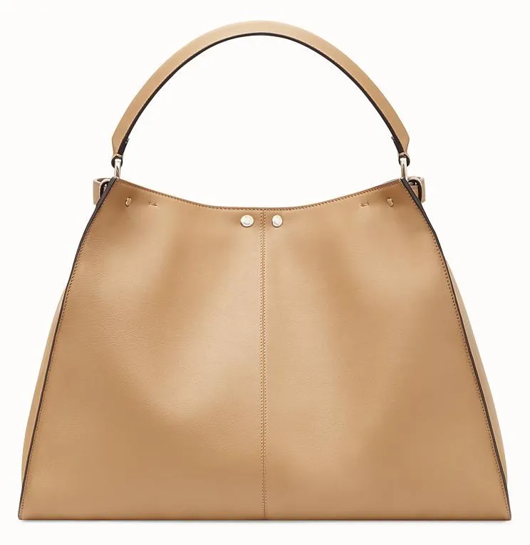 Peekaboo X-Lite Leather Bag - Beige, Green, Black