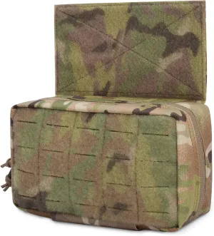 PETAC GEAR Tactical Drop Pouch for Chest Rig,Small Dump Pouches with Inersets,Multi Mission Hanger Tool Bag …
