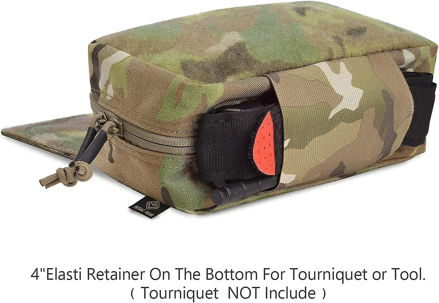 PETAC GEAR Tactical Drop Pouch for Chest Rig,Small Dump Pouches with Inersets,Multi Mission Hanger Tool Bag …