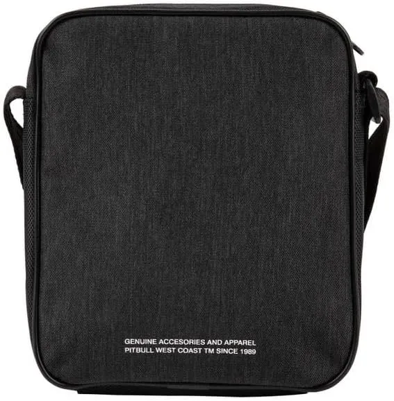 PITBULL - Men's Shoulder Bag, Waist Bag for Men and Women, Universal Chest Bag, Practical Cut, Black