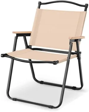 Portable Camping Chair, Outdoor Lawn Folding Chairs for Adults, Foldable Chairs for Beach, Fishing