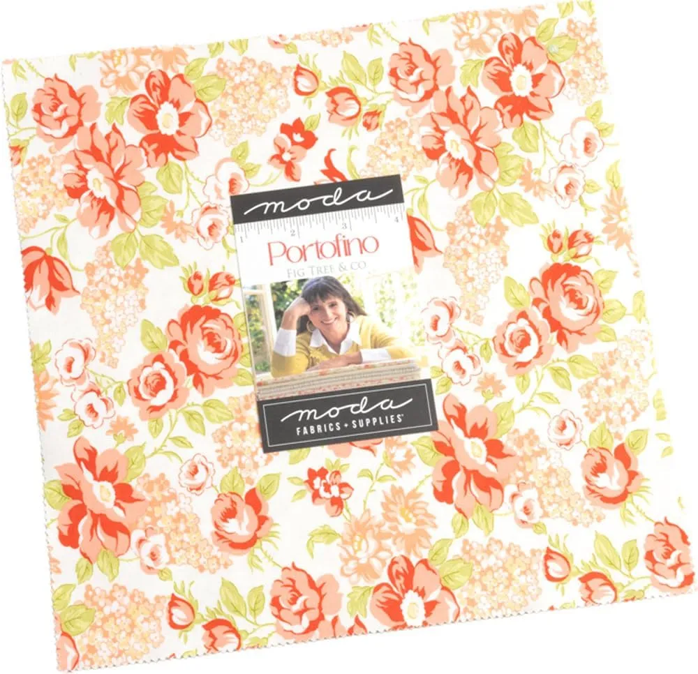 Portofino Layer Cake®, 42-10-inch Precut Fabric Quilt Squares by Joanna Figueroa