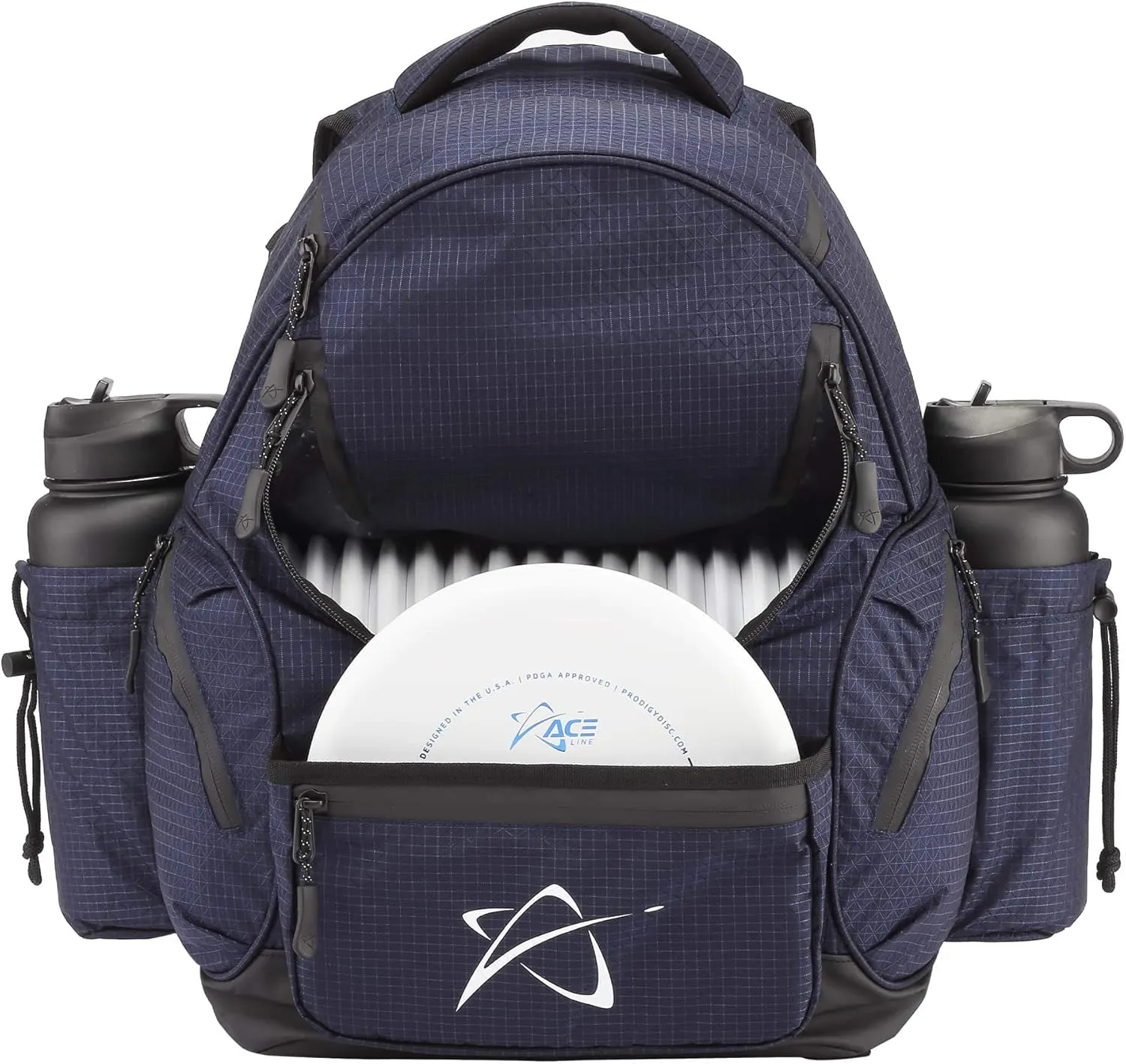 Prodigy Disc Golf BP-3 V3 Backpack - Golf Travel Bag - Holds 17  Discs Plus Storage Disc Practice Bag - Tear and Water Resistant Disc Golf Backpack - Great for Beginners - Affordable Disc Golf Bag