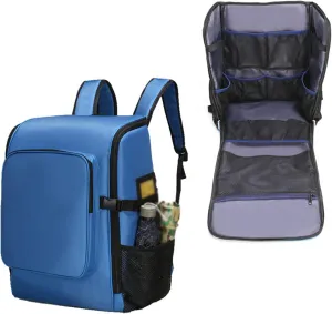 Professional First Aid Backpack, Emergency Kit Bag with Multiple Compartments, Waterproof Trauma Medical Carrier for Home Visits, Camping, Travel, EMS (45 * 32 * 19CM)