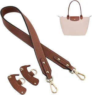 Purse Straps Replacement, Leather Handbag Crossbody Shoulder Strap Kit Adjustable for Small Tote Bag Women