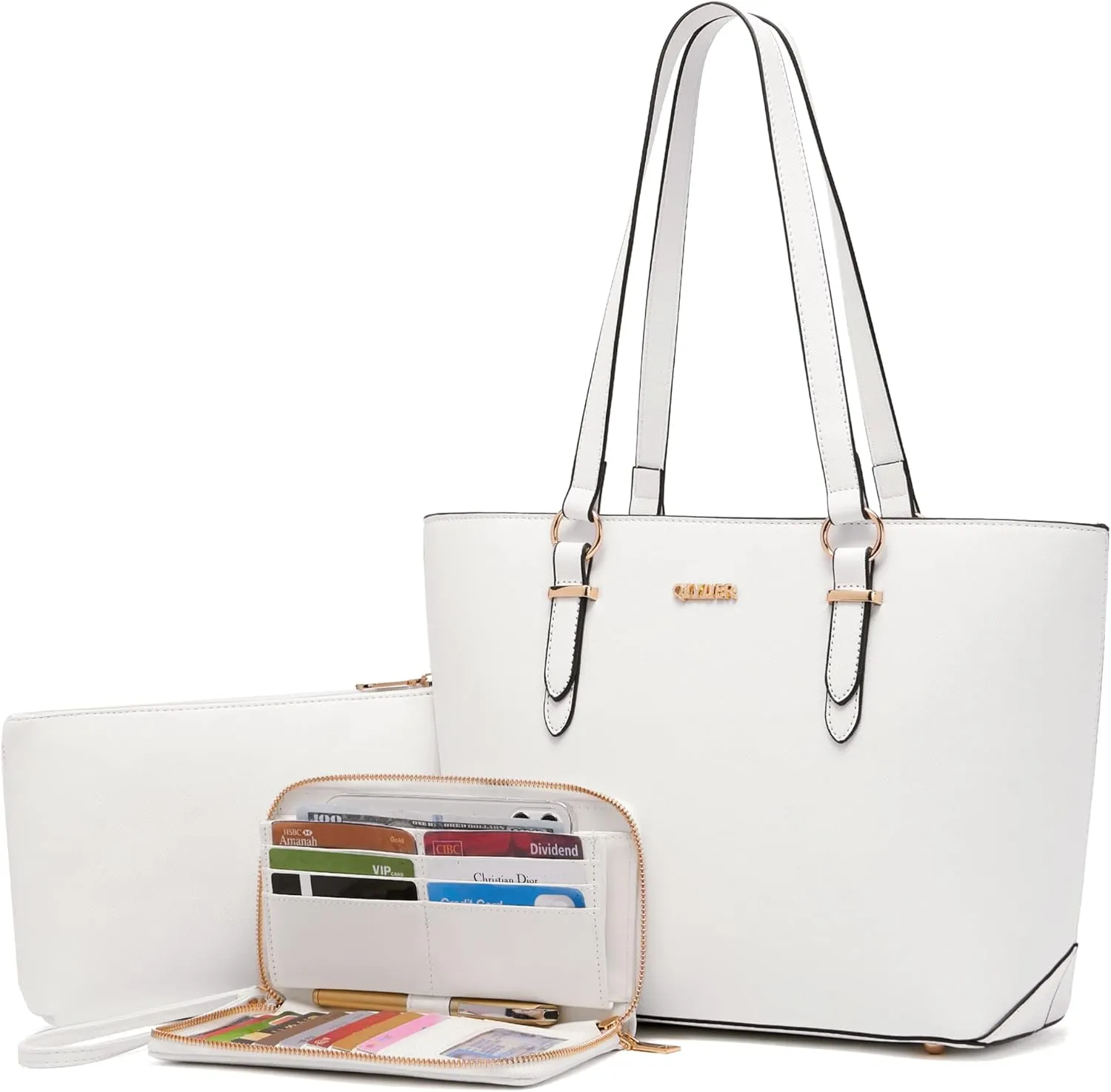 Purses And Wallets Set For Women Work Tote Satchel Handbags Shoulder Bag Top Handle Totes Purse With Matching Wallet