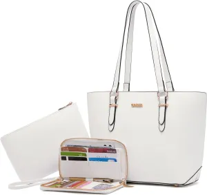 Purses And Wallets Set For Women Work Tote Satchel Handbags Shoulder Bag Top Handle Totes Purse With Matching Wallet