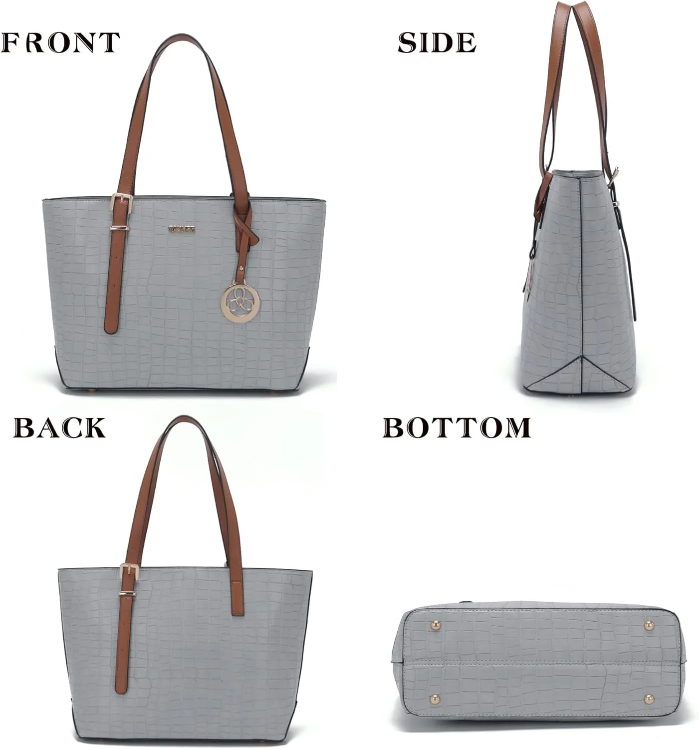 Purses And Wallets Set For Women Work Tote Satchel Handbags Shoulder Bag Top Handle Totes Purse With Matching Wallet
