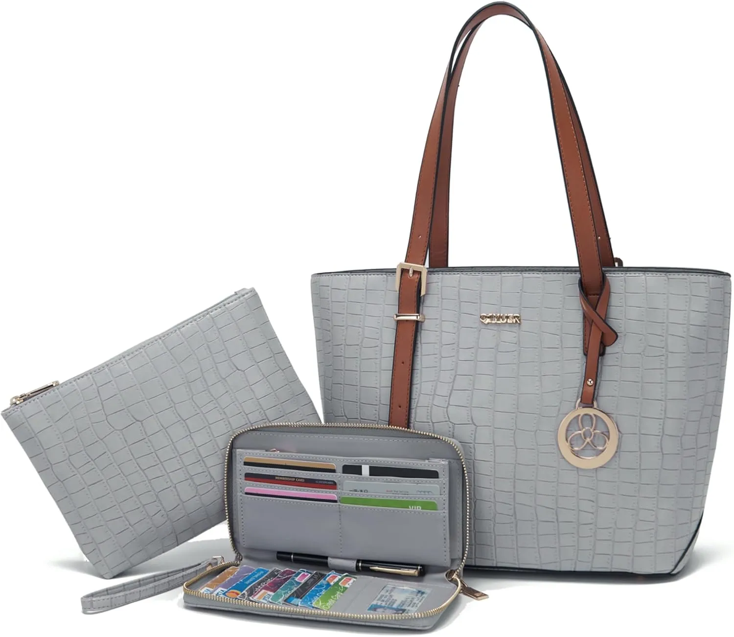 Purses And Wallets Set For Women Work Tote Satchel Handbags Shoulder Bag Top Handle Totes Purse With Matching Wallet