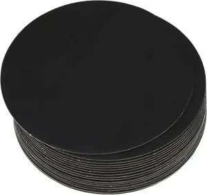 qiqee 10 Inch Black Cake Boards Round 40-Packs Circles Rounds Base Food-Grade Cardboard10 Inch Cake Plate（Thinner But Stronger）