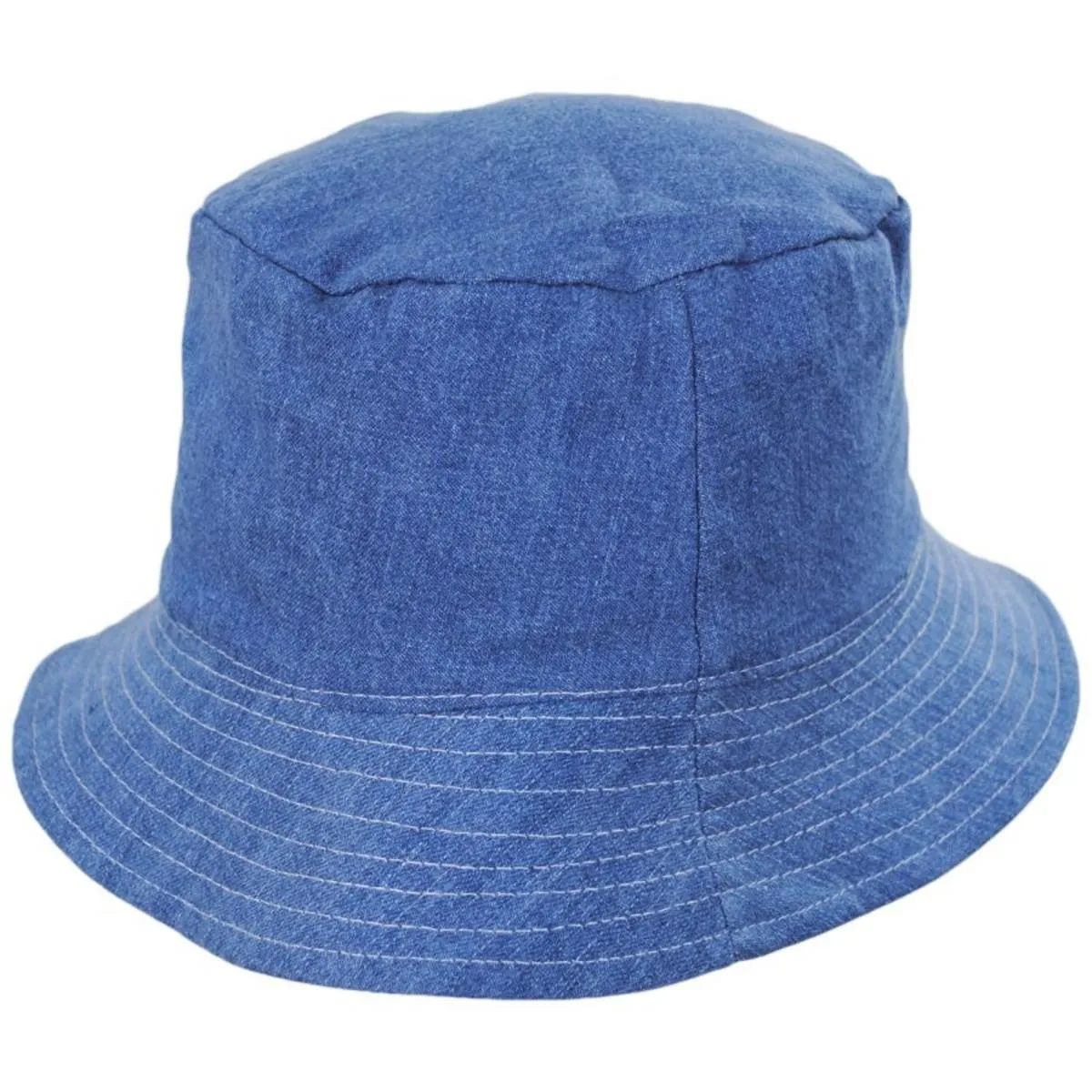Quentin Reversible Patchwork Denim Bucket Hat