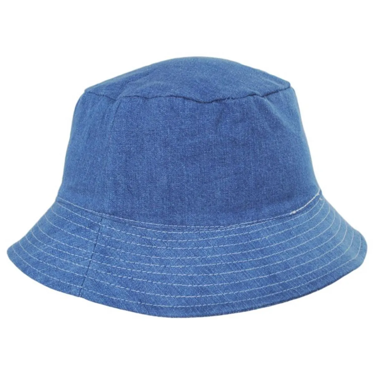 Quentin Reversible Patchwork Denim Bucket Hat