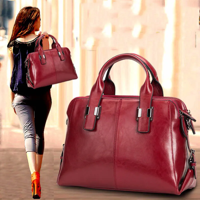 Real Cow Leather Ladies HandBags
