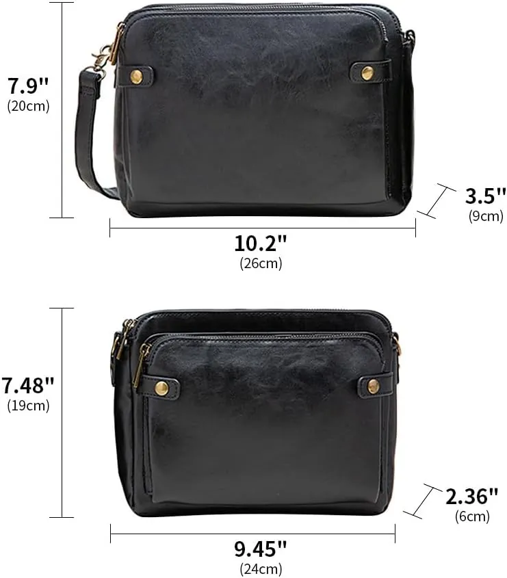 Retro Women Tote Bags Leather Tote Bag Small Shoulder Bag with Removable Straps Satchel Purse Clutch Handbag
