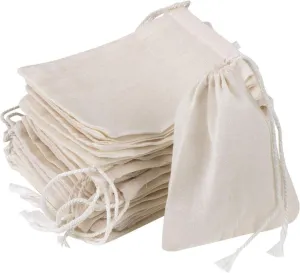 Reusable Cotton Net Fabric Fruit Protection Bags Cheese Muslin Drawstring Fruit Covers Bags Birds Frost Insect Barrier Netting Coffee Bags Protect Your Flower Fruit Garden Pack of 50 (12 X 14)