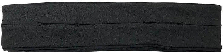 Running Belt Fanny Pack Waist Bag with Zipper Pocket Durable and Light (Black, Small)
