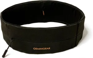 Running Belt Fanny Pack Waist Bag with Zipper Pocket Durable and Light (Black, Small)