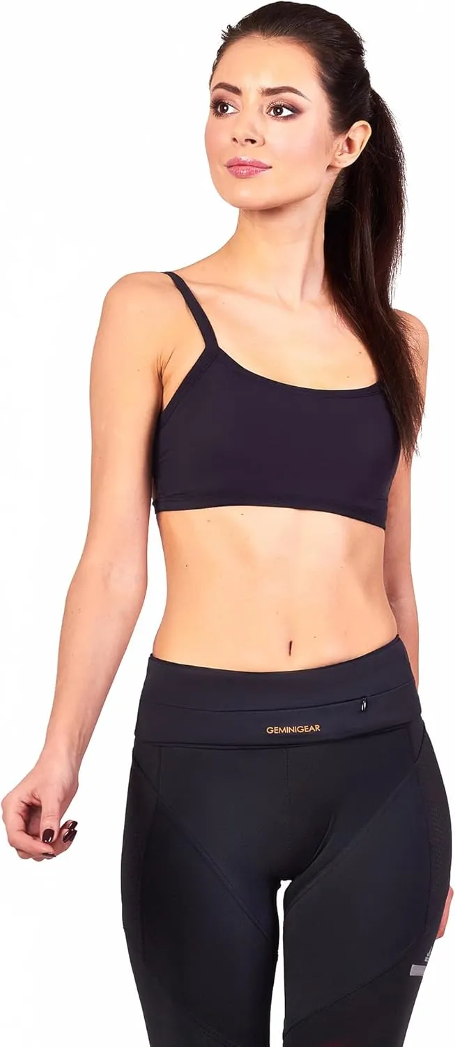 Running Belt Fanny Pack Waist Bag with Zipper Pocket Durable and Light (Black, Small)