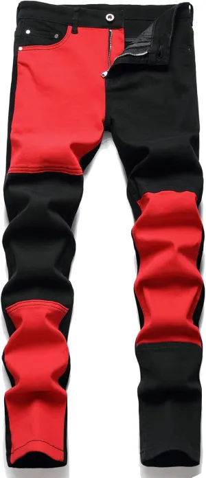 RXXKKK Men's Regular Slim Fit Jeans