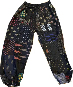 SAHIBA Handicraft India® Harem Pants for Women Patchwork Yoga Boho Palazzo Maternity PJ Clothing