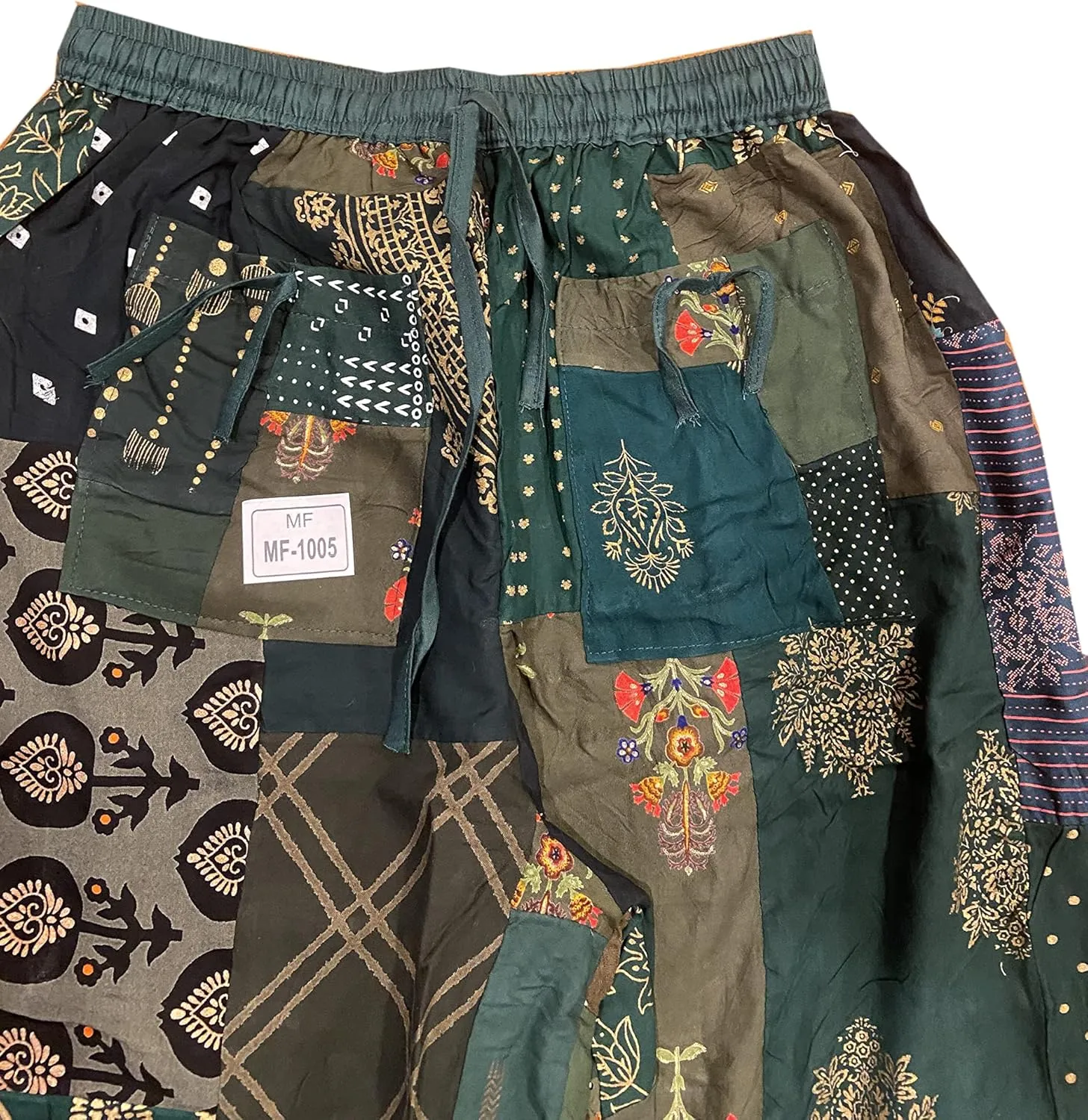 SAHIBA Handicraft India® Harem Pants for Women Patchwork Yoga Boho Palazzo Maternity PJ Clothing
