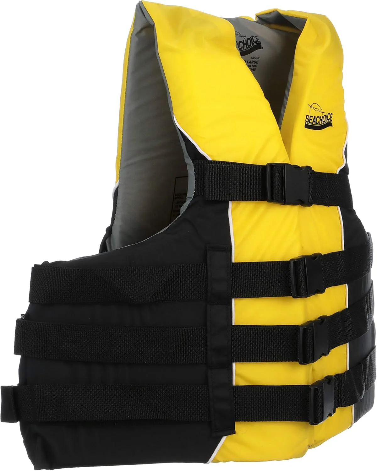 Seachoice Type III Life Jacket - USCG-Approved Adjustable Boat Vest