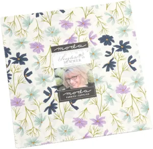 Seaglass Summer Layer Cake®, 42 10-inch Precut Fabric Quilt Squares by Sweetfire Road