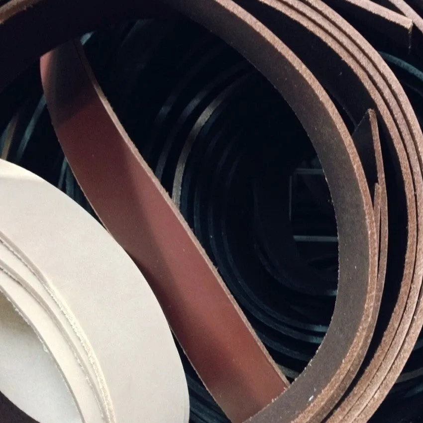 Seconds - Coloured Leather Belt Blanks