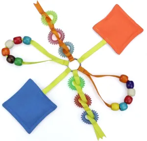 Sensory Toys with Bean Bags for Alzheimer Patients Anxiety Relief Dementia Ring Dementia Fidget Toys