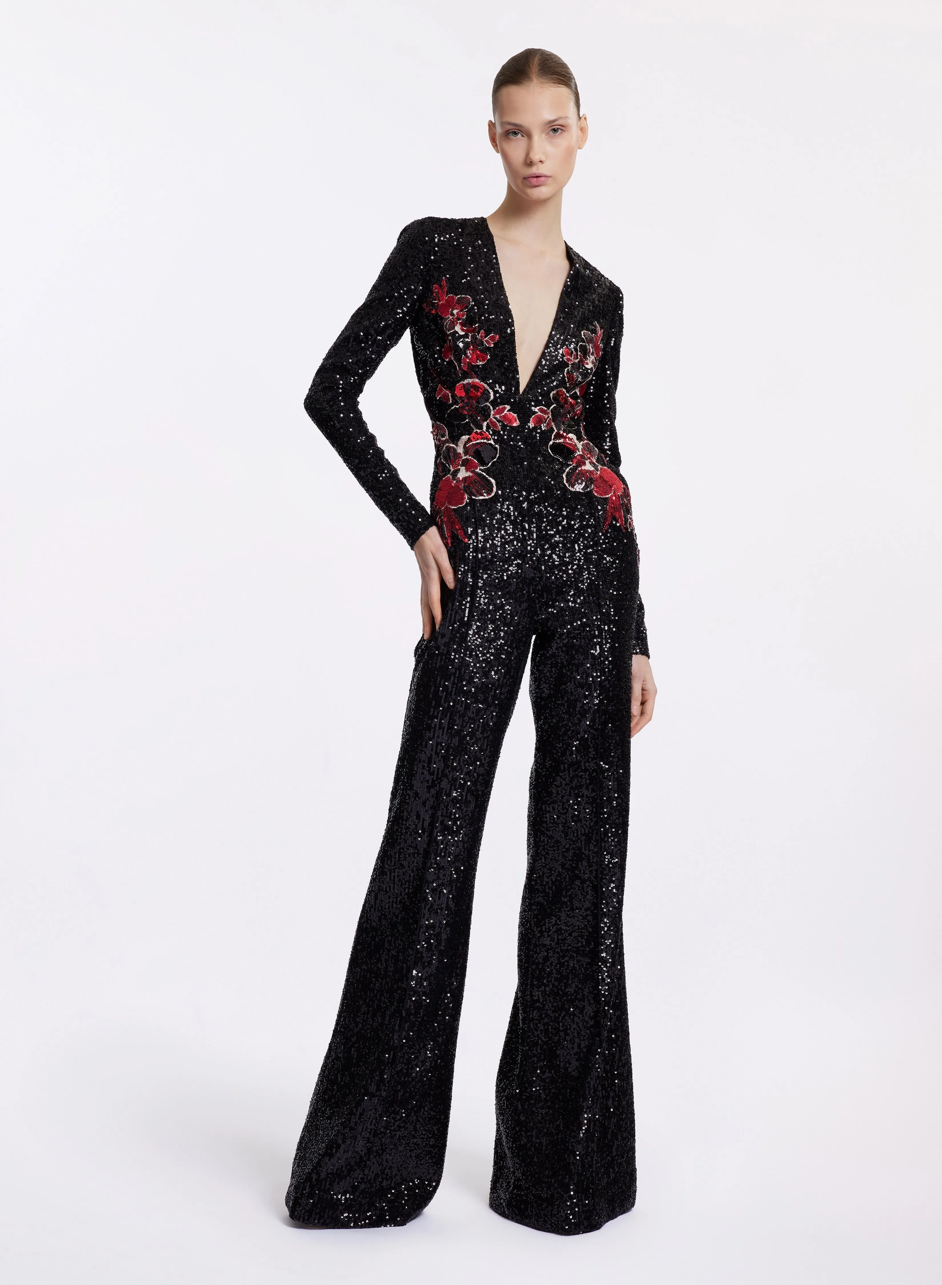 Sequin Embellished Jumpsuit