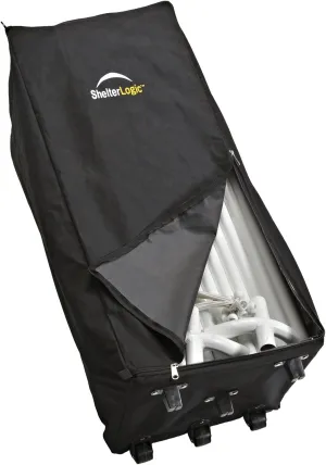 ShelterLogic Store-IT Canopy Rolling Storage Bag, Black