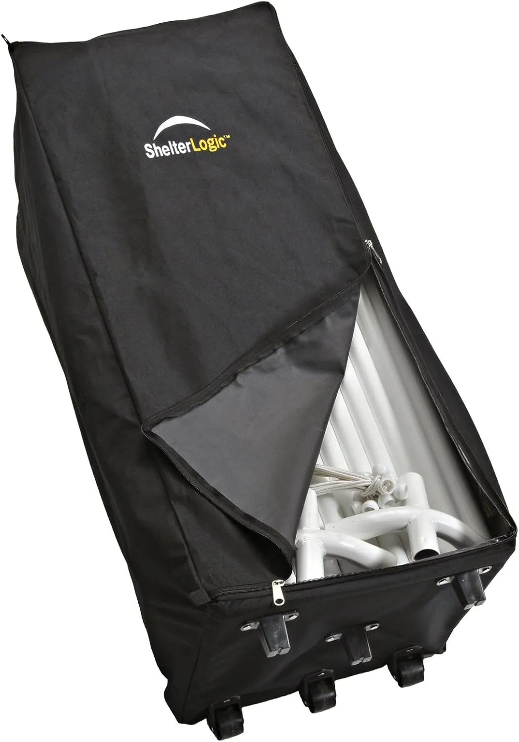 ShelterLogic Store-IT Canopy Rolling Storage Bag, Black