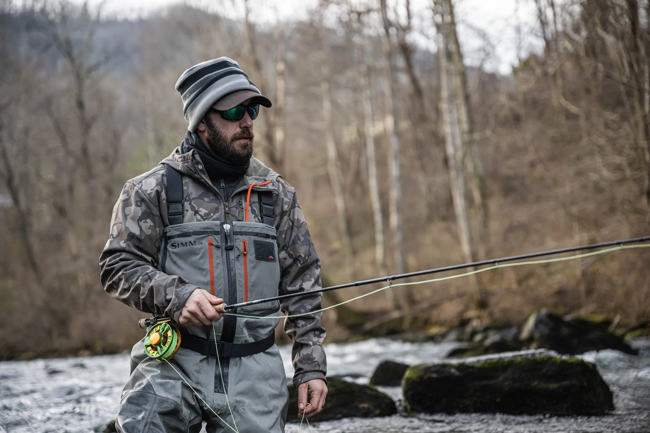 Simms M's Freestone Z Stockingfoot Wader