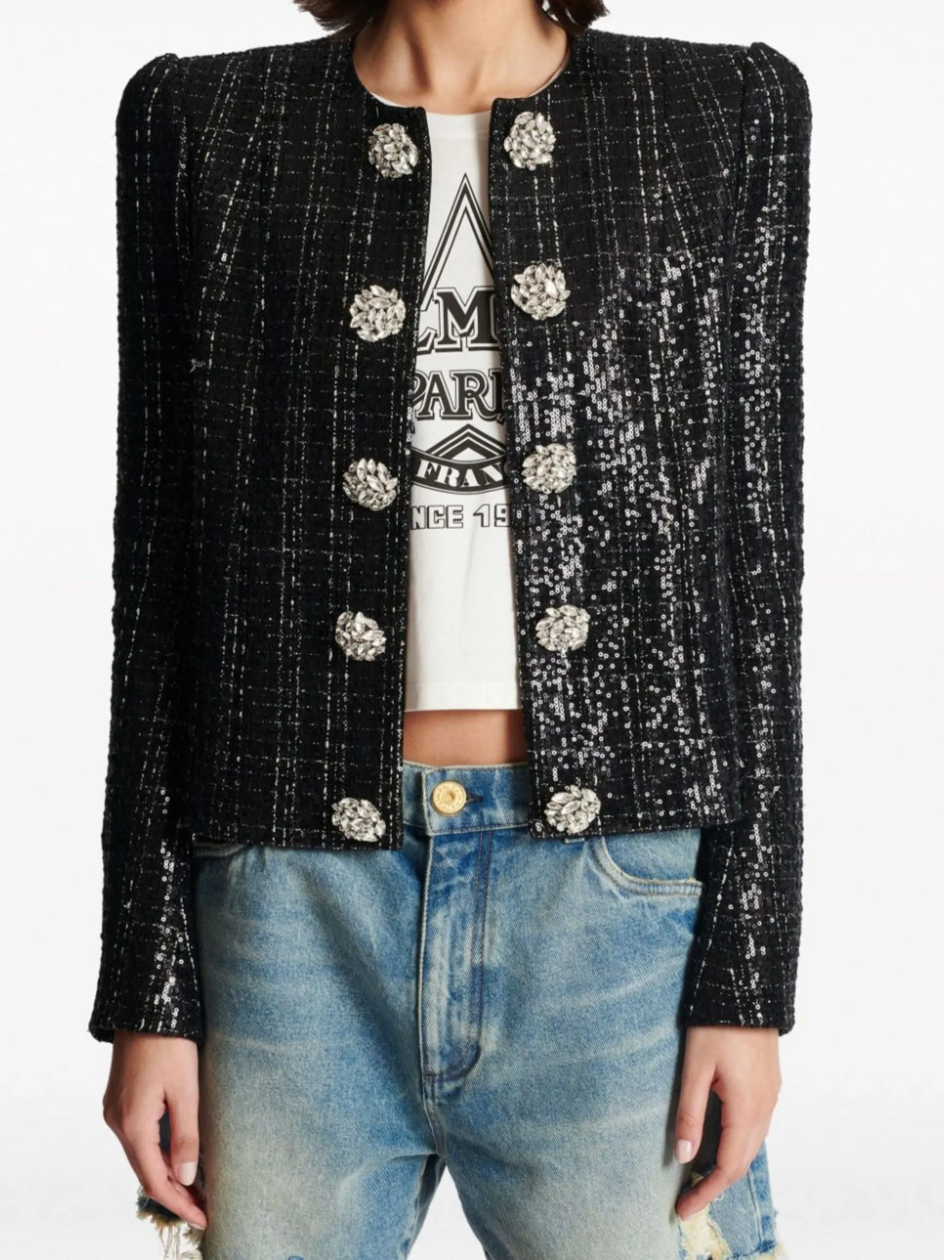 Simone Sequin Jacket