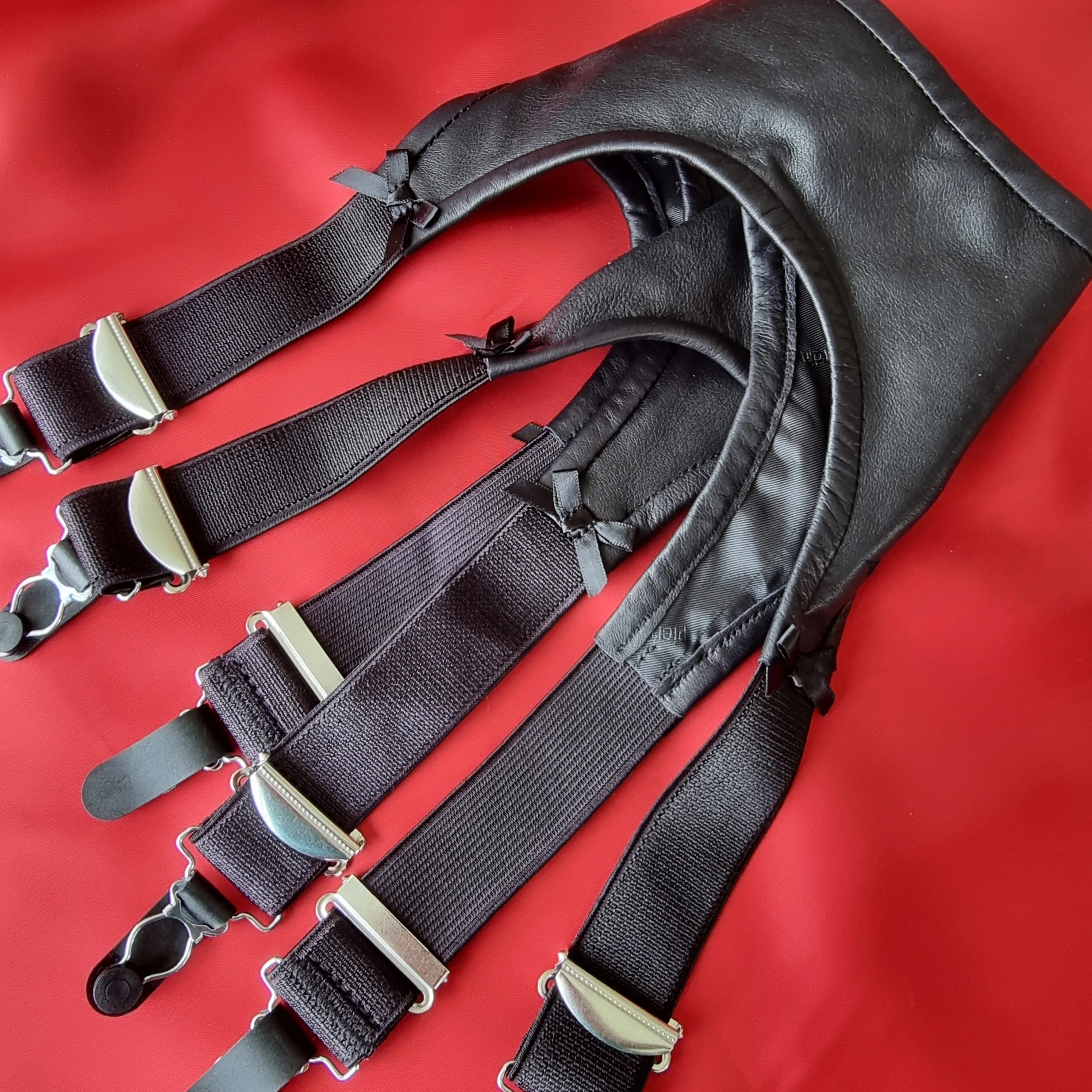 Six Strap Suspender size 10 wide strap - was £185
