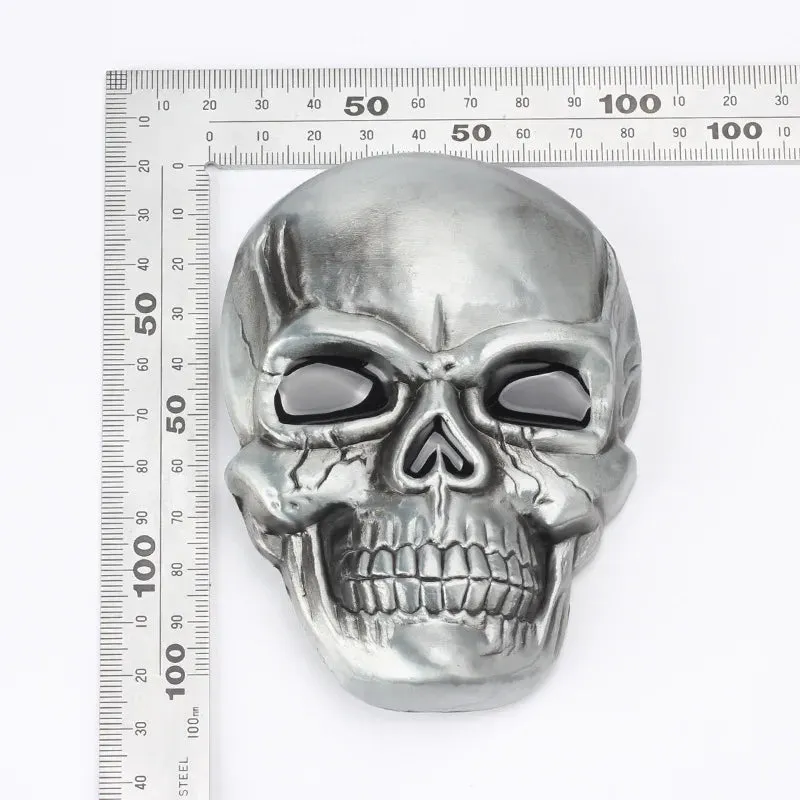 Skull Head Metal Belt Buckle Punk Rock Style
