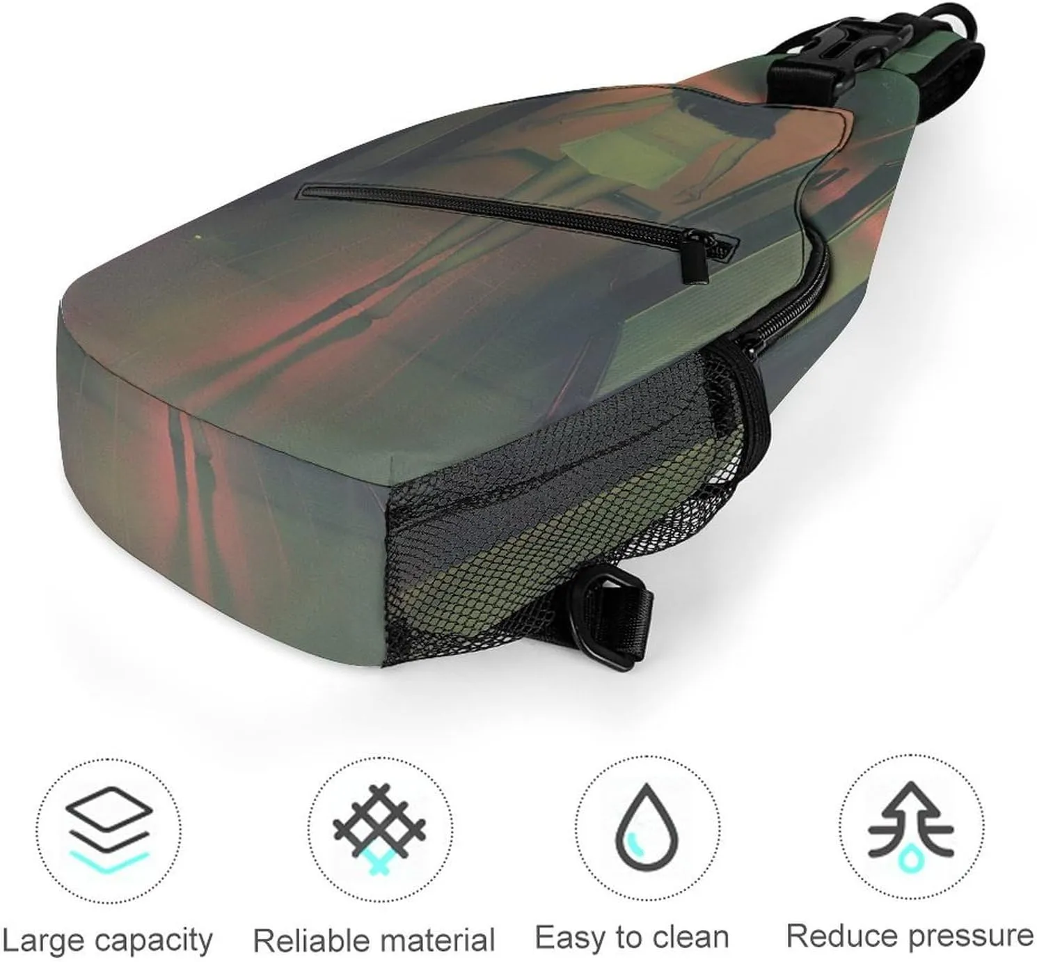 Sling Bag for Women Men Chest Bag A Long Corridor Daypack Fanny Pack Cross Body Bag for Traveling