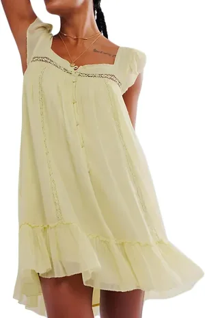 Slip Lace Mini Dress for Women Y2k Sleevelss Backless Flowy Short Tunic Dress Lingerie Nightgown Going Out Dresses