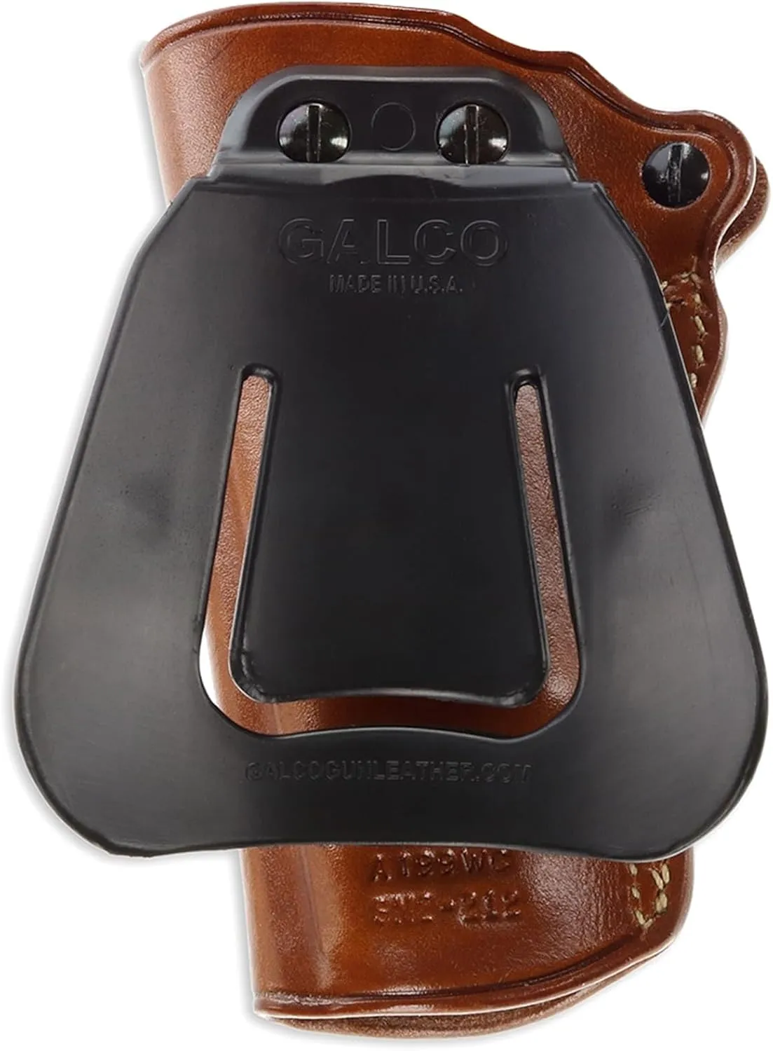 SM2-226 Speed Master 2.0 Paddle/Belt Leather Holster Compatible with Glock 19 Gen 1-5, Right Hand
