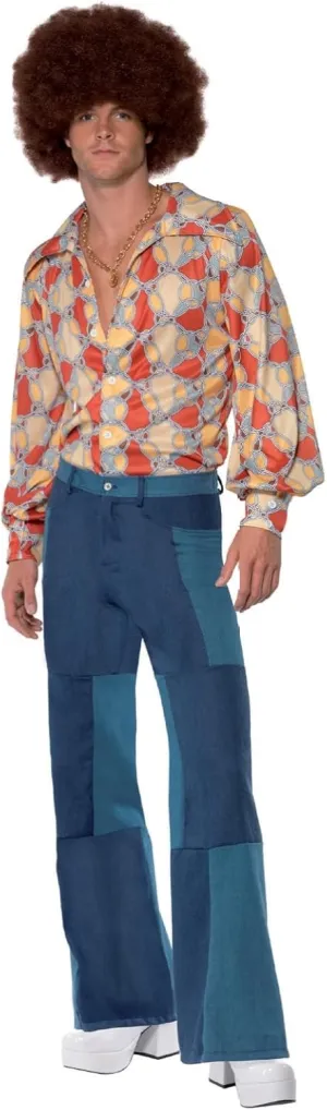 Smiffys Men 1970s Retro Costume